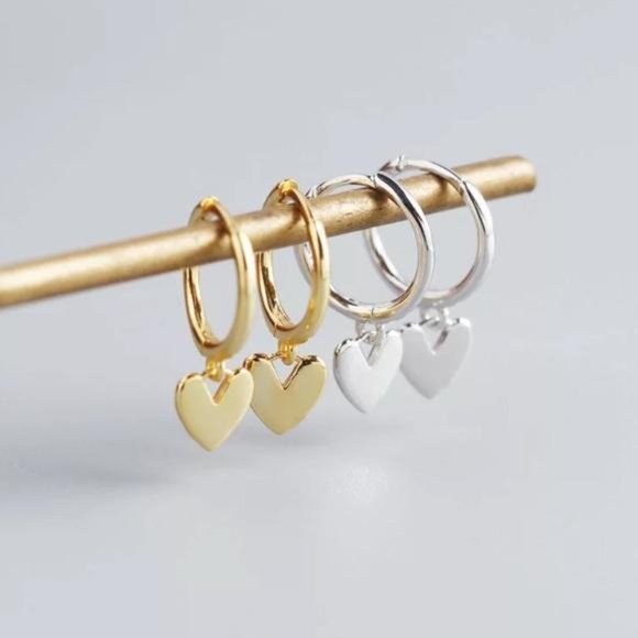 NEW 925 STERLING SILVER TASSEL HOOP EARRINGS - Picture 6 of 7